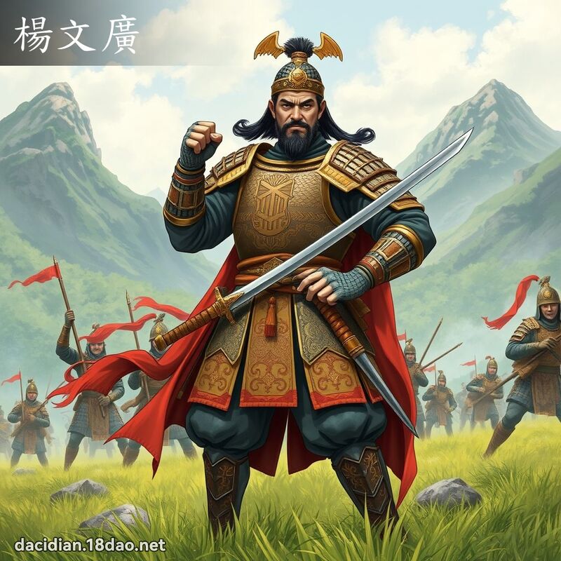 楊文廣 - 國語大辭典配圖