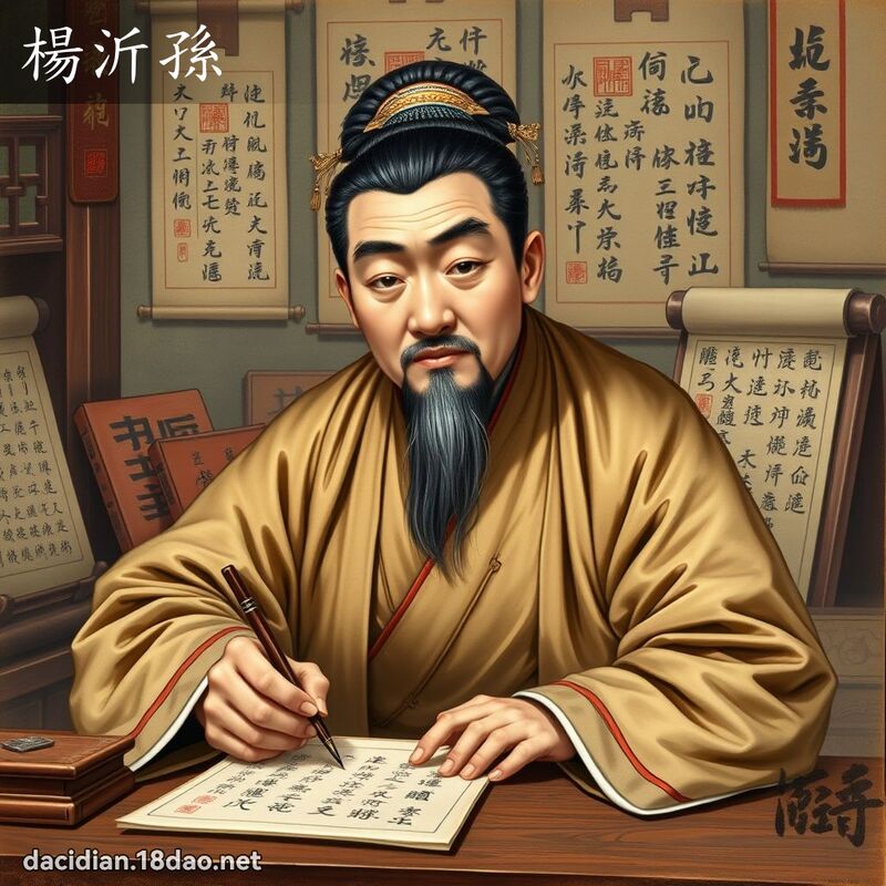 杨沂孙 - 国语大辞典配图