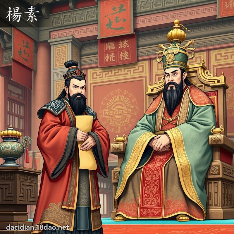 杨素 - 国语大辞典配图