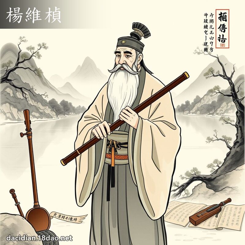 杨维楨 - 国语大辞典配图