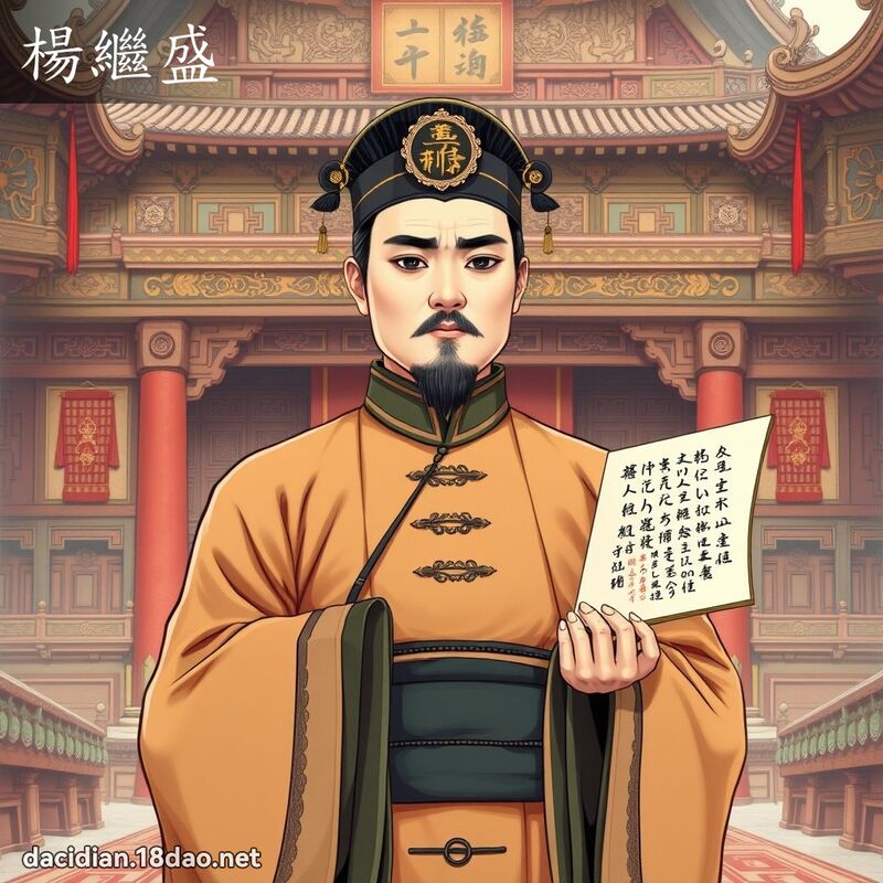 杨继盛 - 国语大辞典配图