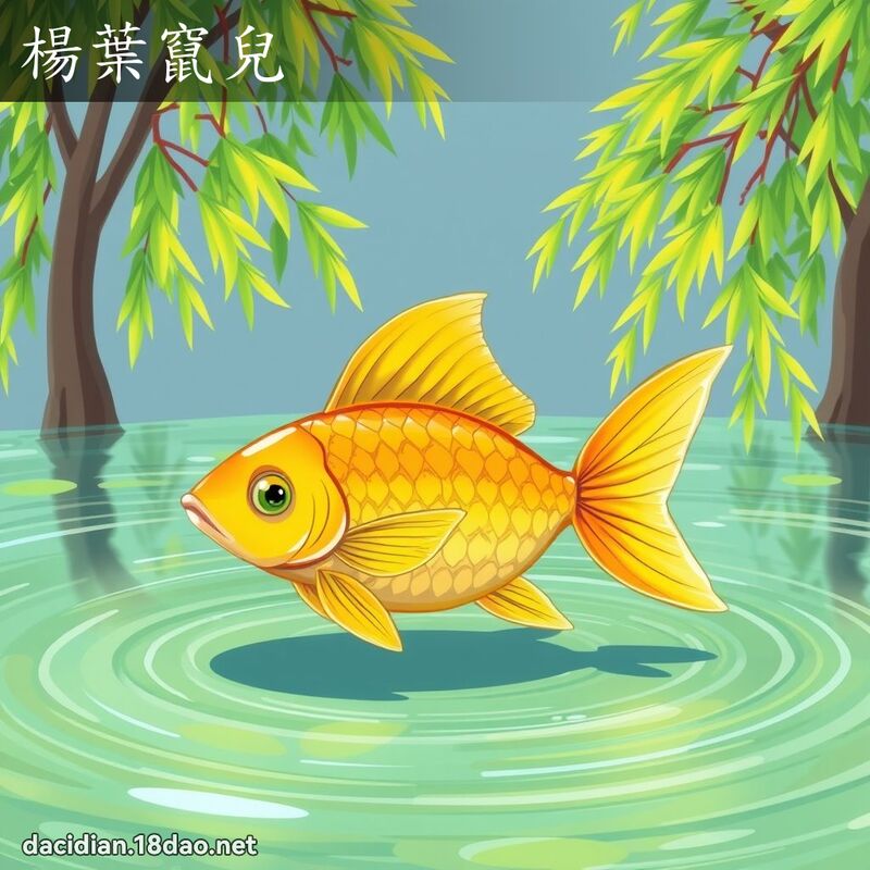 杨叶窜儿 - 国语大辞典配图