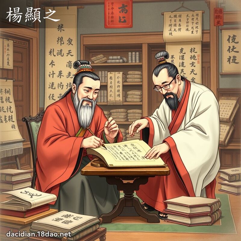 杨显之 - 国语大辞典配图