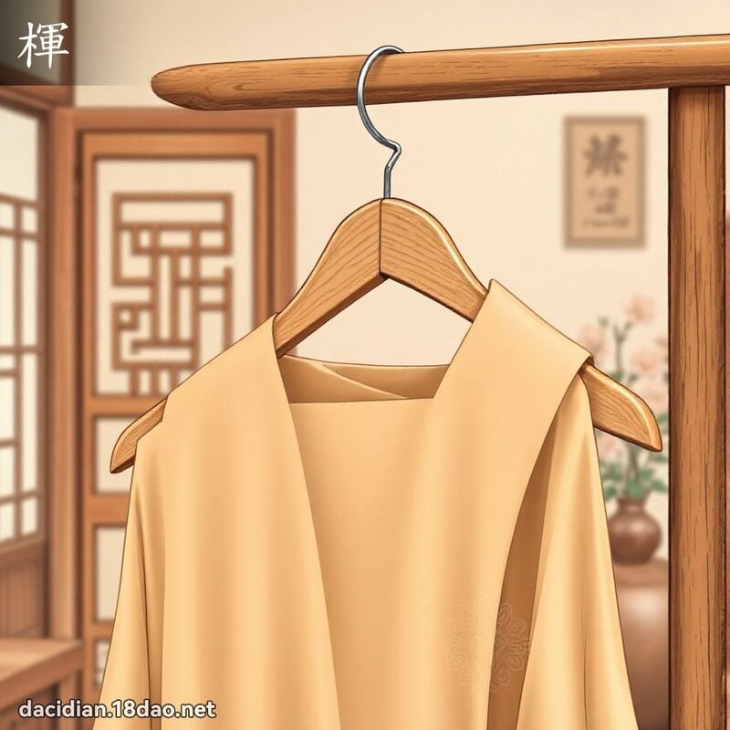 楎 - 國語大辭典配圖