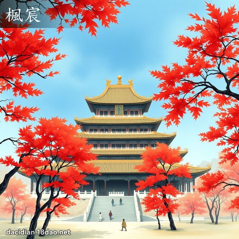 枫宸 - 国语大辞典配图