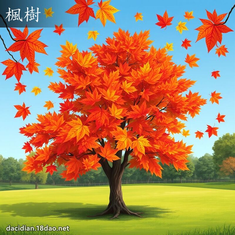 楓樹 - 國語大辭典配圖