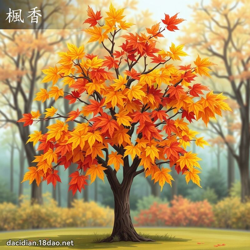 楓香 - 國語大辭典配圖