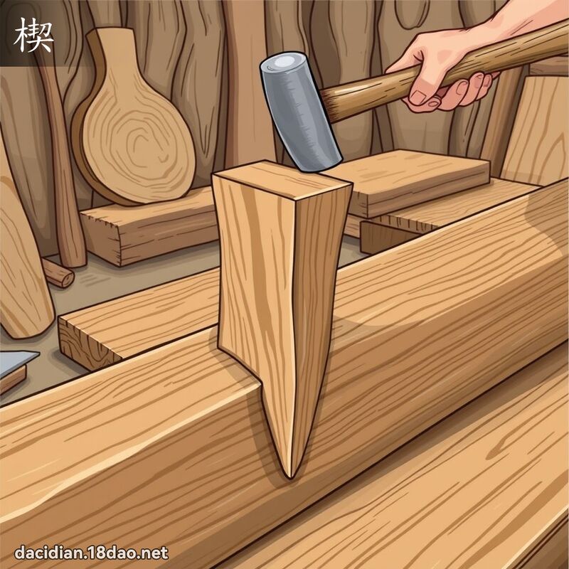 汉字: 楔 (多音字)