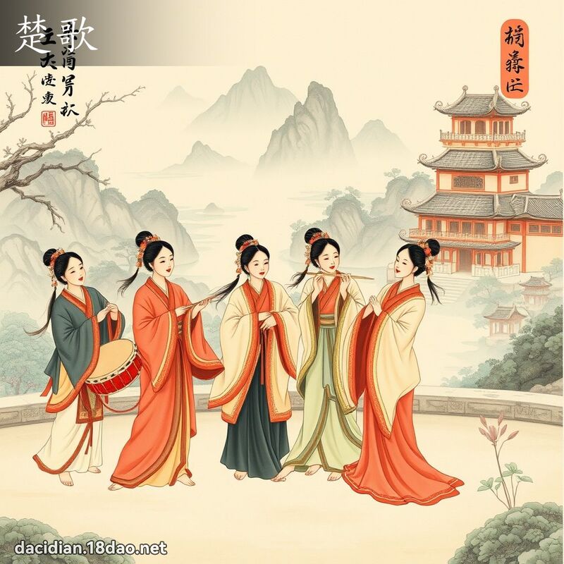 楚歌 - 国语大辞典配图
