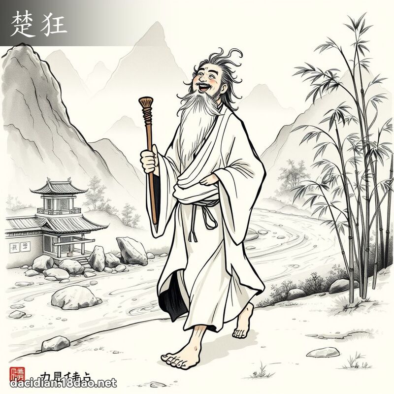 楚狂 - 國語大辭典配圖