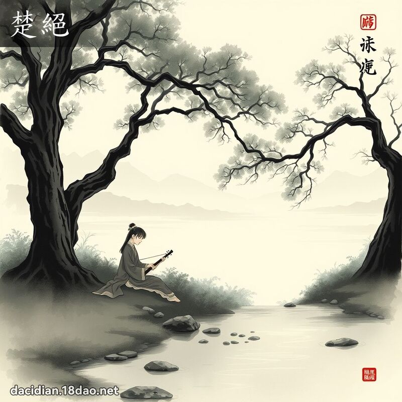 楚絕 - 國語大辭典配圖
