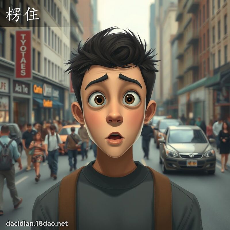 楞住 - 國語大辭典配圖