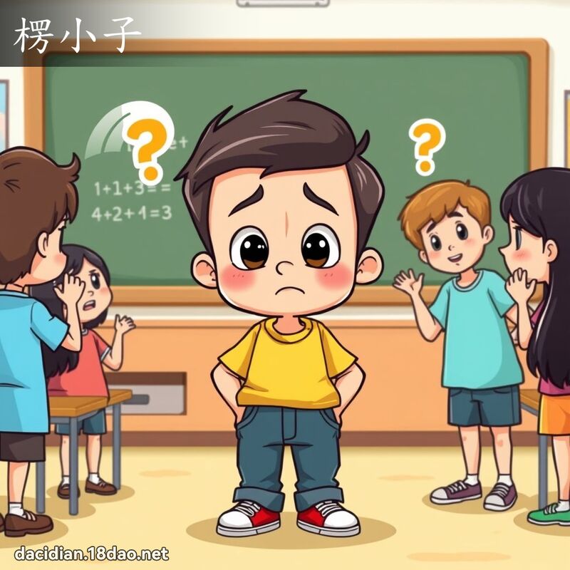 楞小子 - 国语大辞典配图
