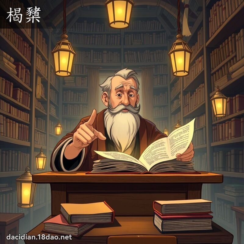 楬櫫 - 国语大辞典配图