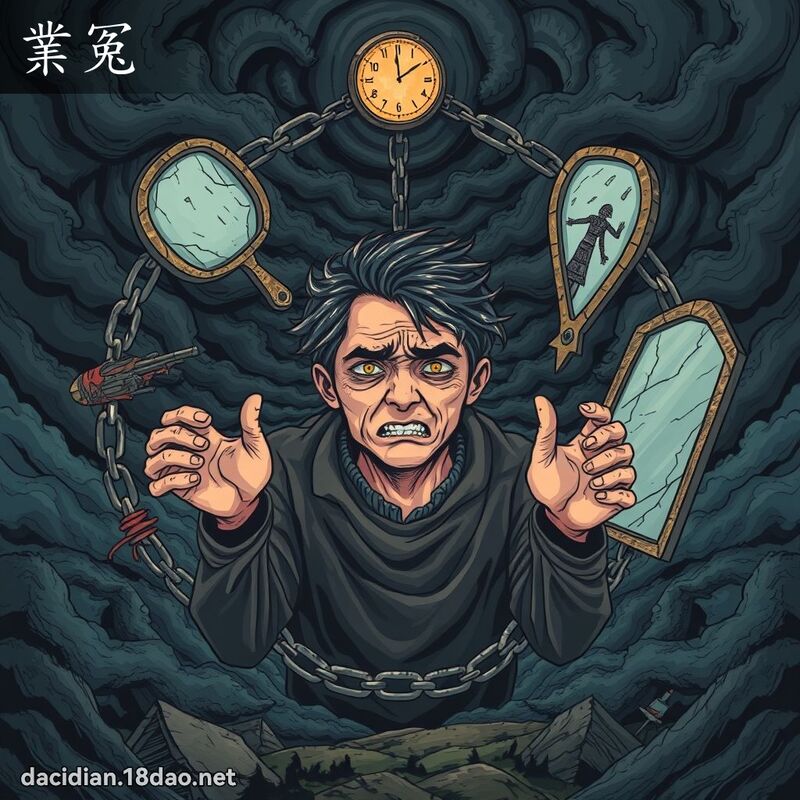 业冤 - 国语大辞典配图