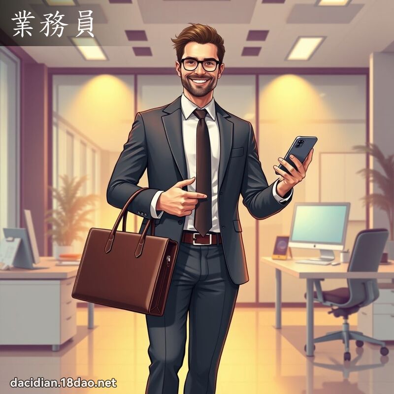 业务员 - 国语大辞典配图