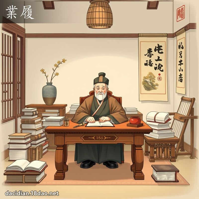 业履 - 国语大辞典配图