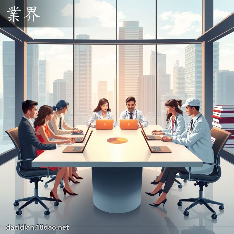 业界 - 国语大辞典配图