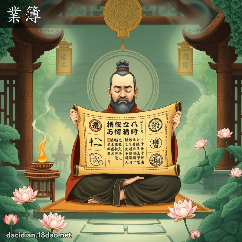 业簿 - 国语大辞典配图