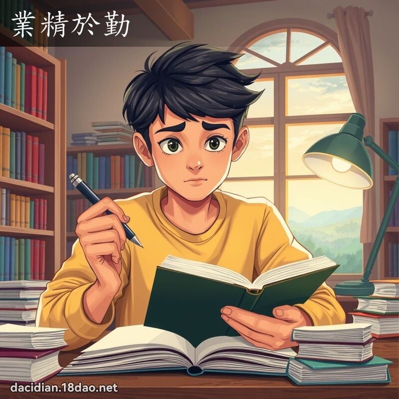業精於勤 - 國語大辭典配圖