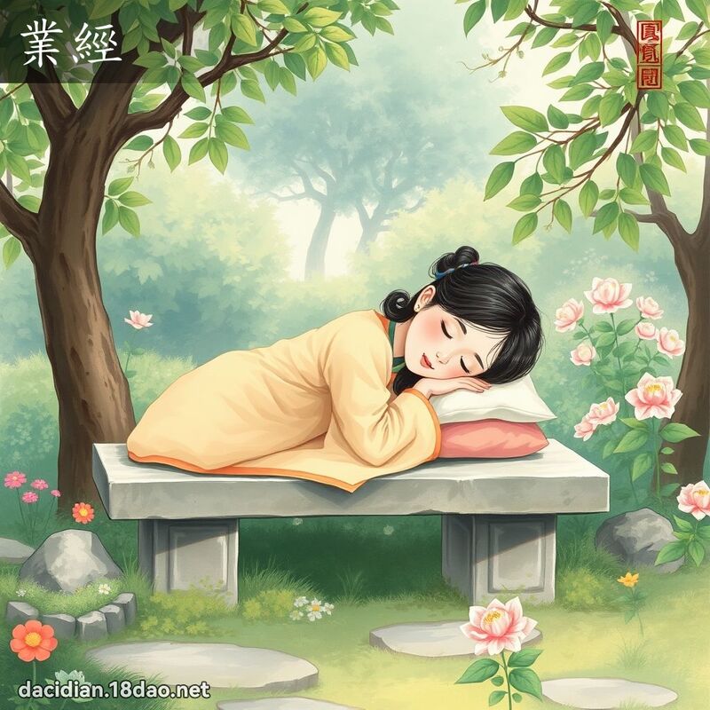 业经 - 国语大辞典配图