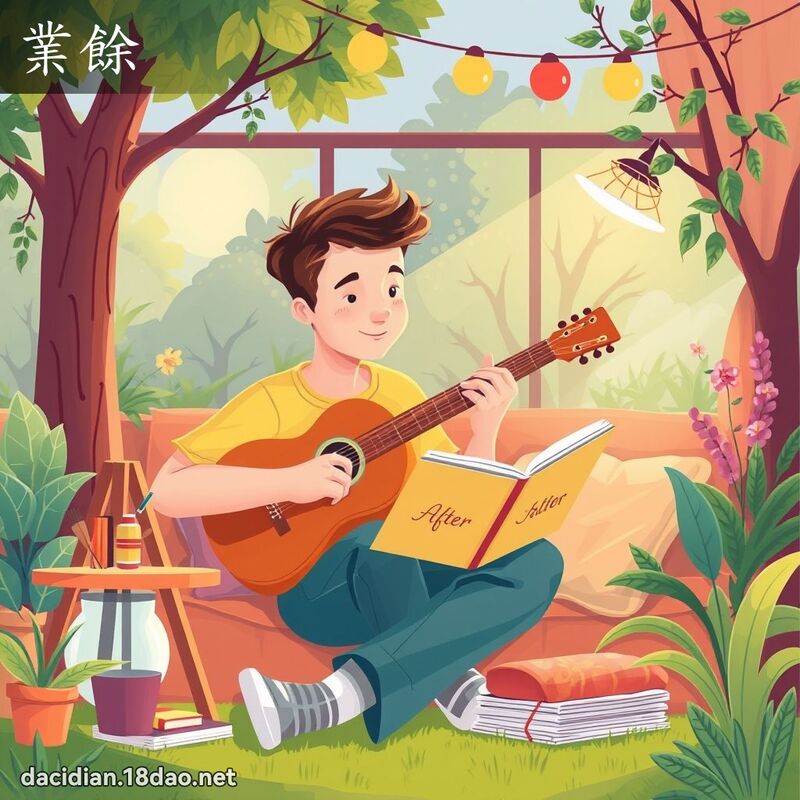业余 - 国语大辞典配图