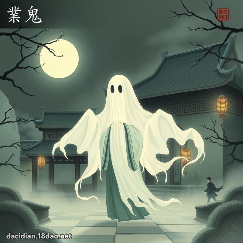 业鬼 - 国语大辞典配图