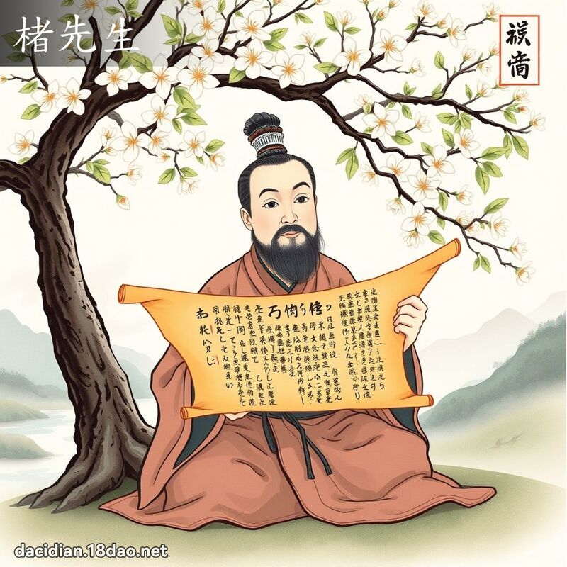 楮先生 - 國語大辭典配圖