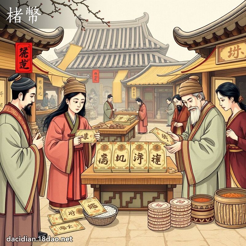 楮幣 - 国语大辞典配图