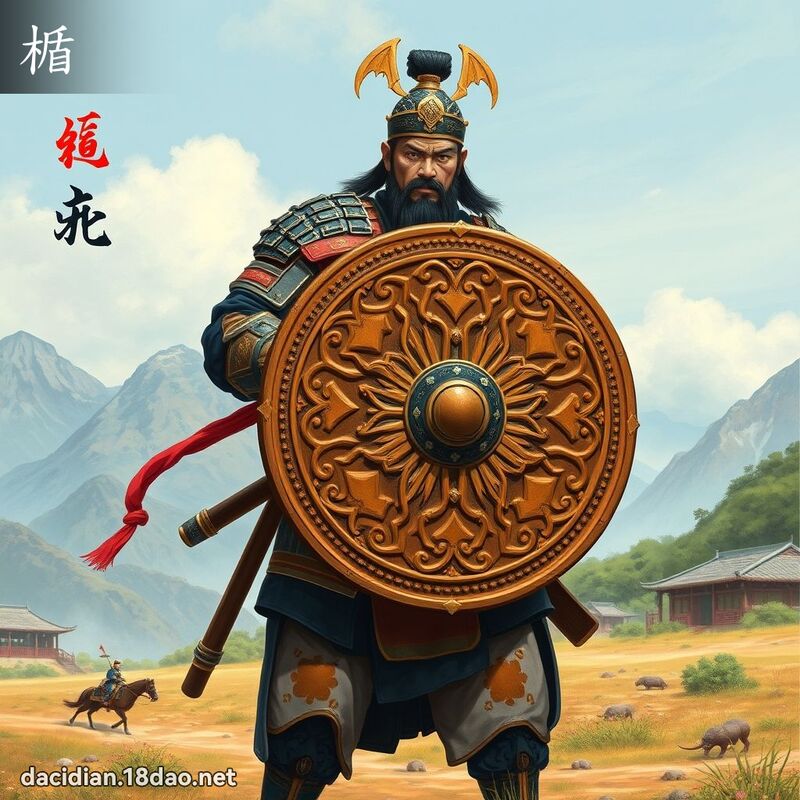 楯 - 國語大辭典配圖