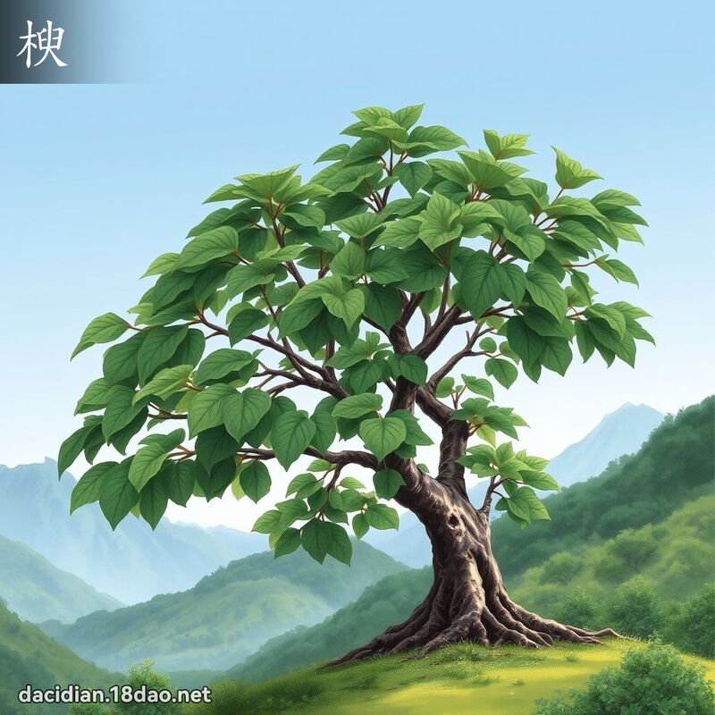 楰 - 國語大辭典配圖
