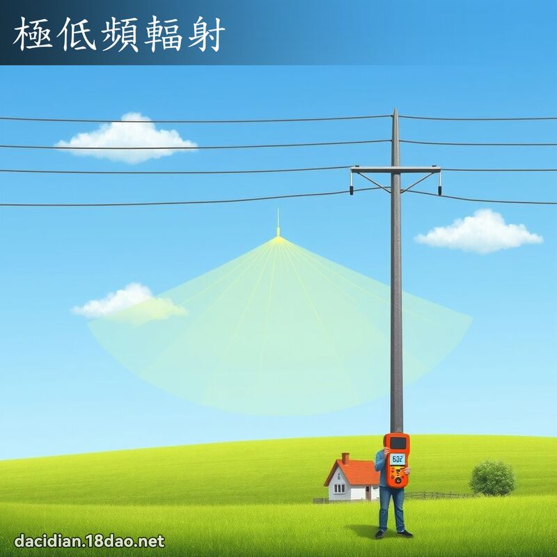 極低頻輻射 - 國語大辭典配圖