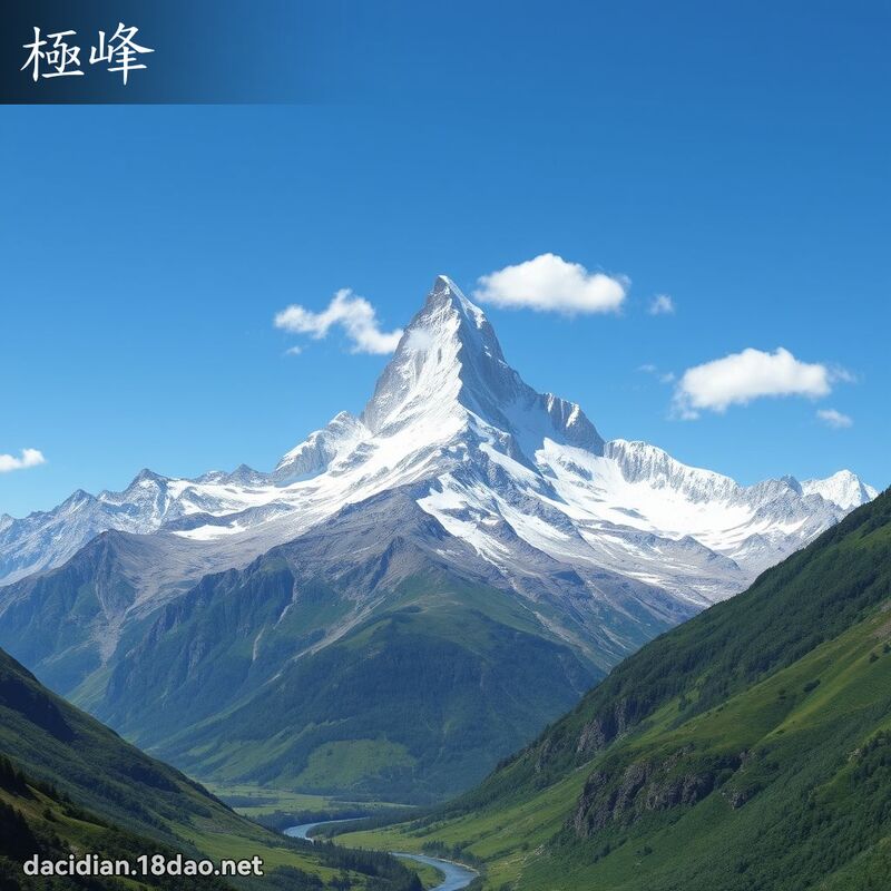 極峰 - 國語大辭典配圖