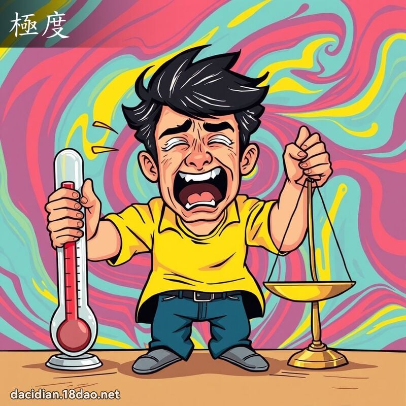 极度 - 国语大辞典配图