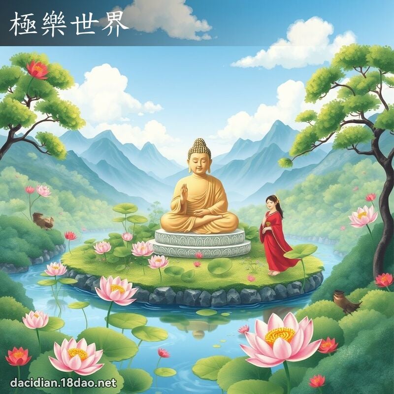 极乐世界 - 国语大辞典配图