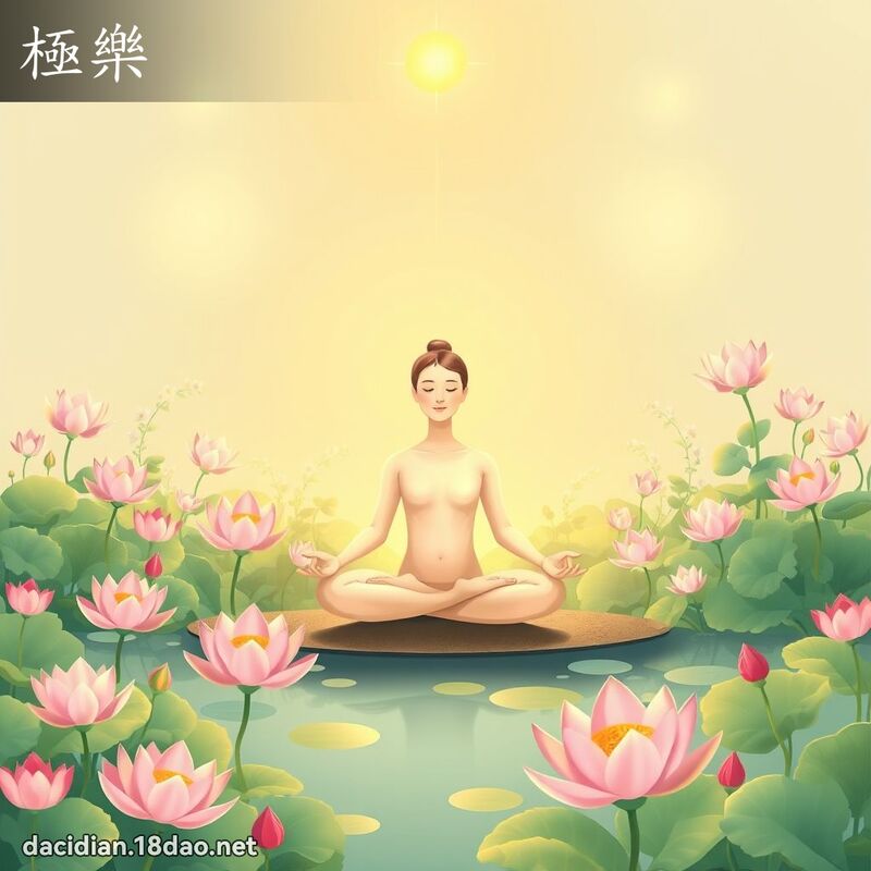 極樂 - 國語大辭典配圖