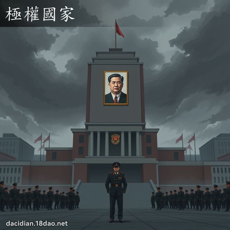 极权国家 - 国语大辞典配图