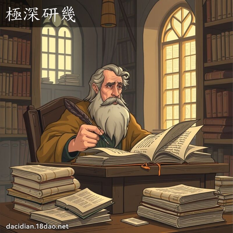 極深研幾 - 國語大辭典配圖