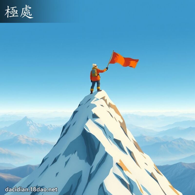 极处 - 国语大辞典配图