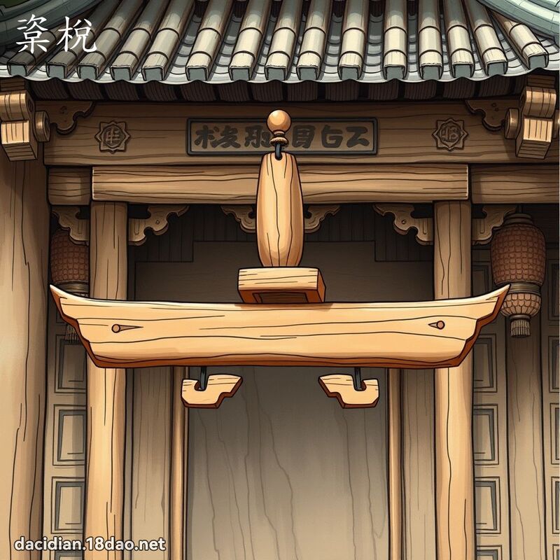 楶梲 - 國語大辭典配圖