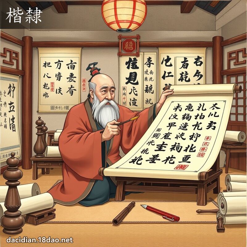 楷隶 - 国语大辞典配图