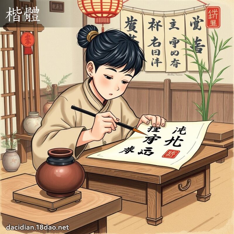 楷体 - 国语大辞典配图
