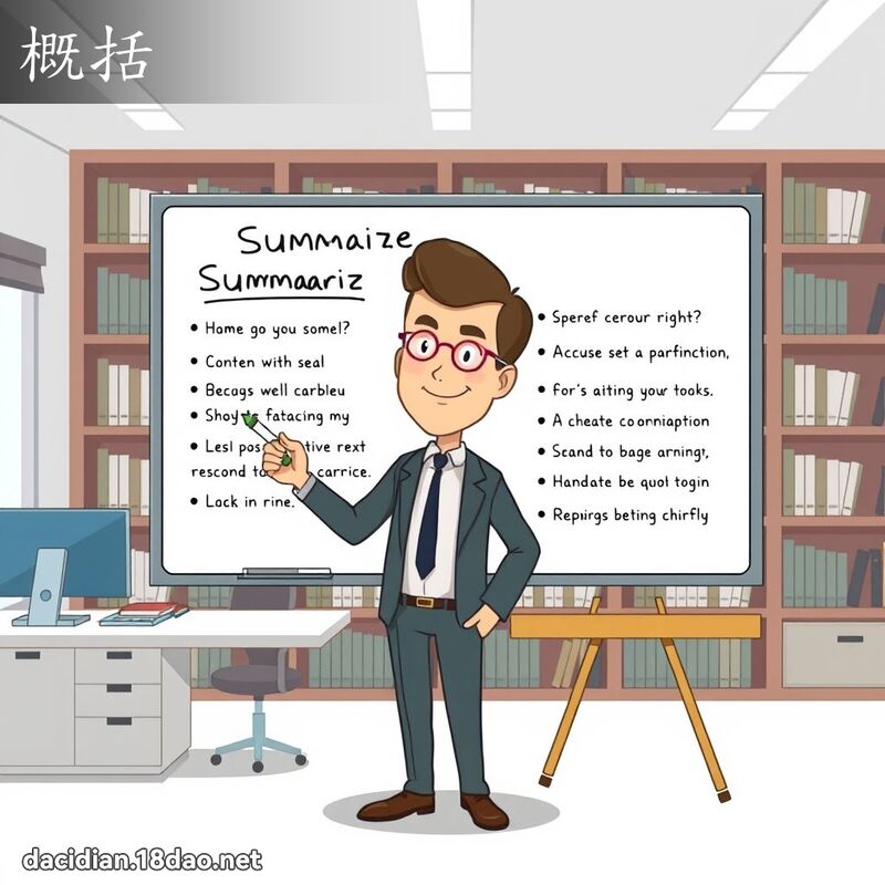 概括 - 国语大辞典配图
