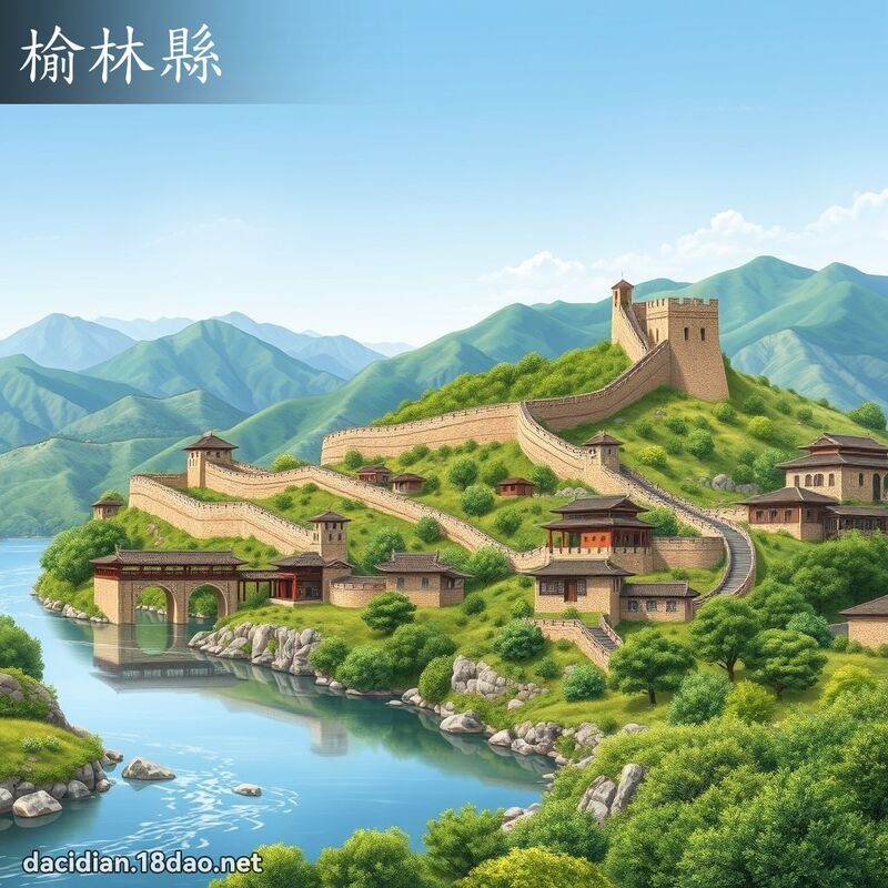 榆林县 - 国语大辞典配图