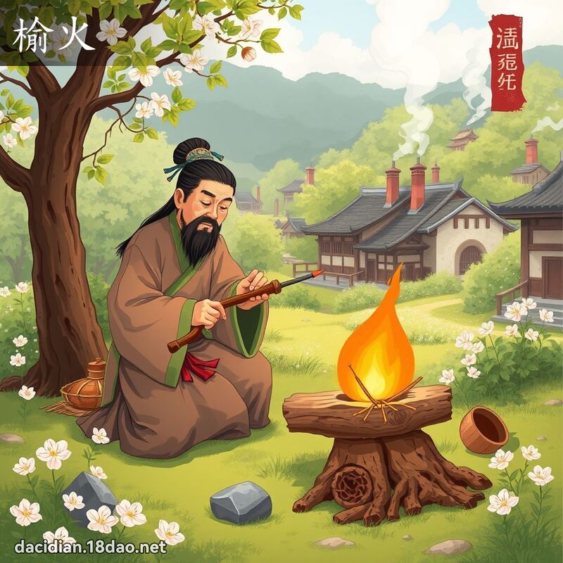 榆火 - 國語大辭典配圖