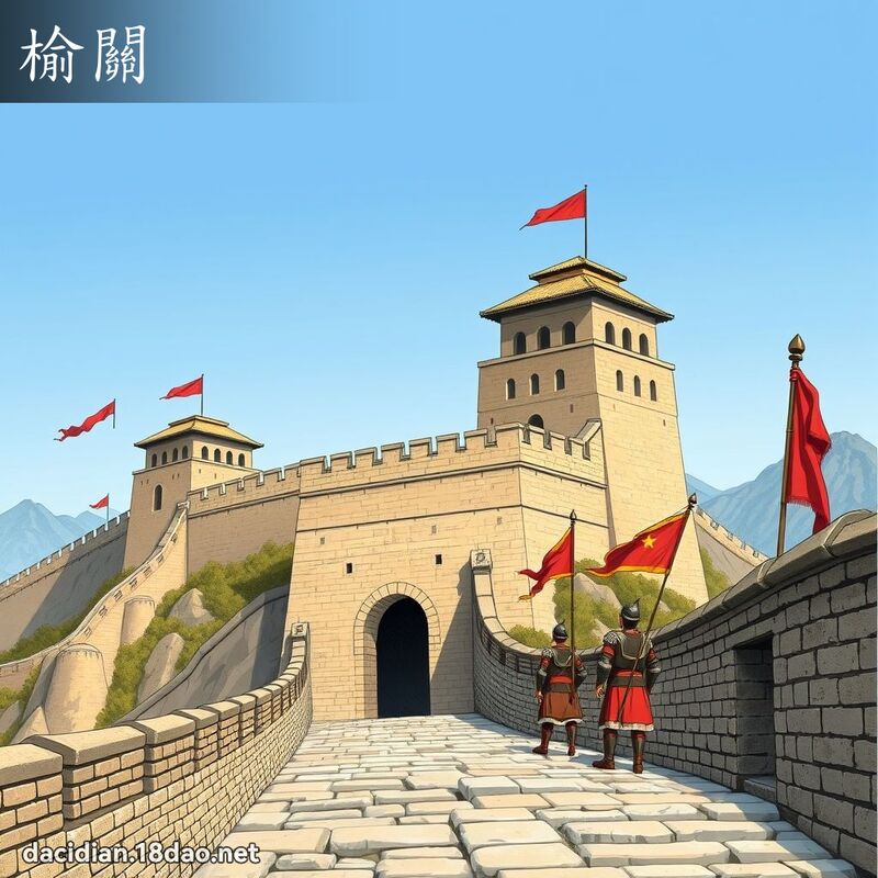 榆關 - 國語大辭典配圖