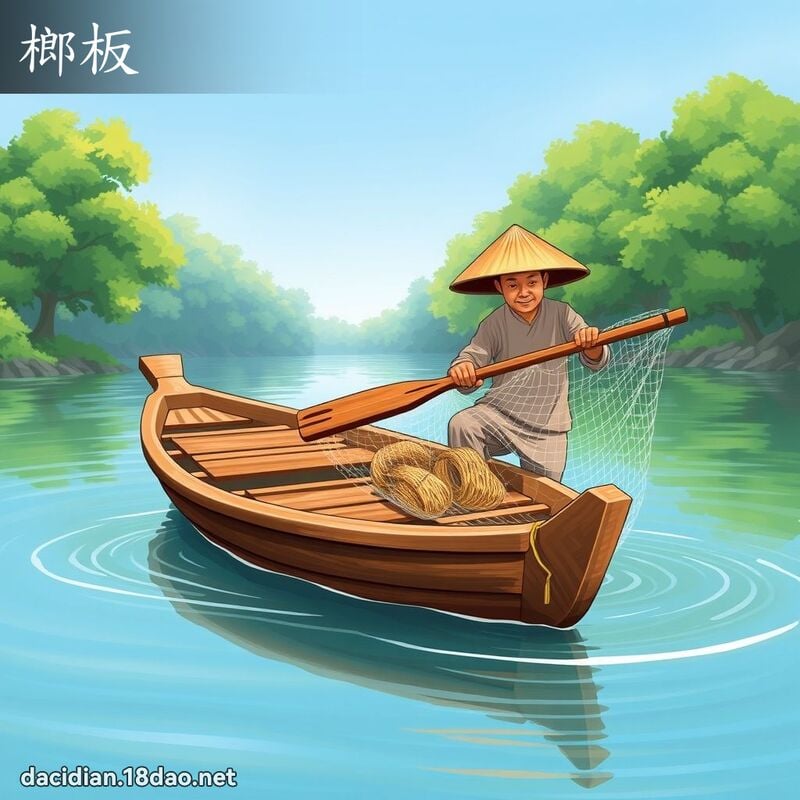 榔板 - 国语大辞典配图