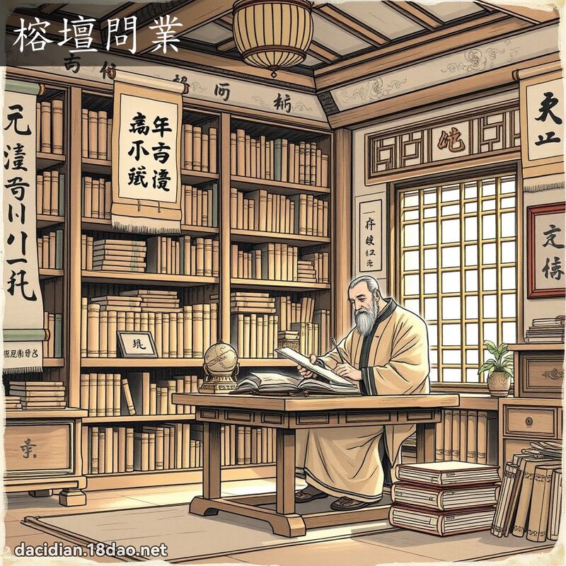 榕坛问业 - 国语大辞典配图