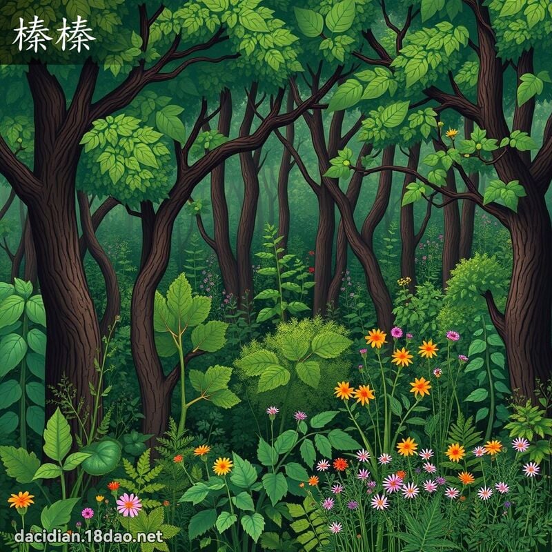 榛榛 - 国语大辞典配图