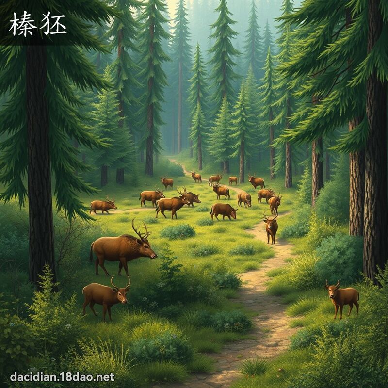 榛狉 - 國語大辭典配圖